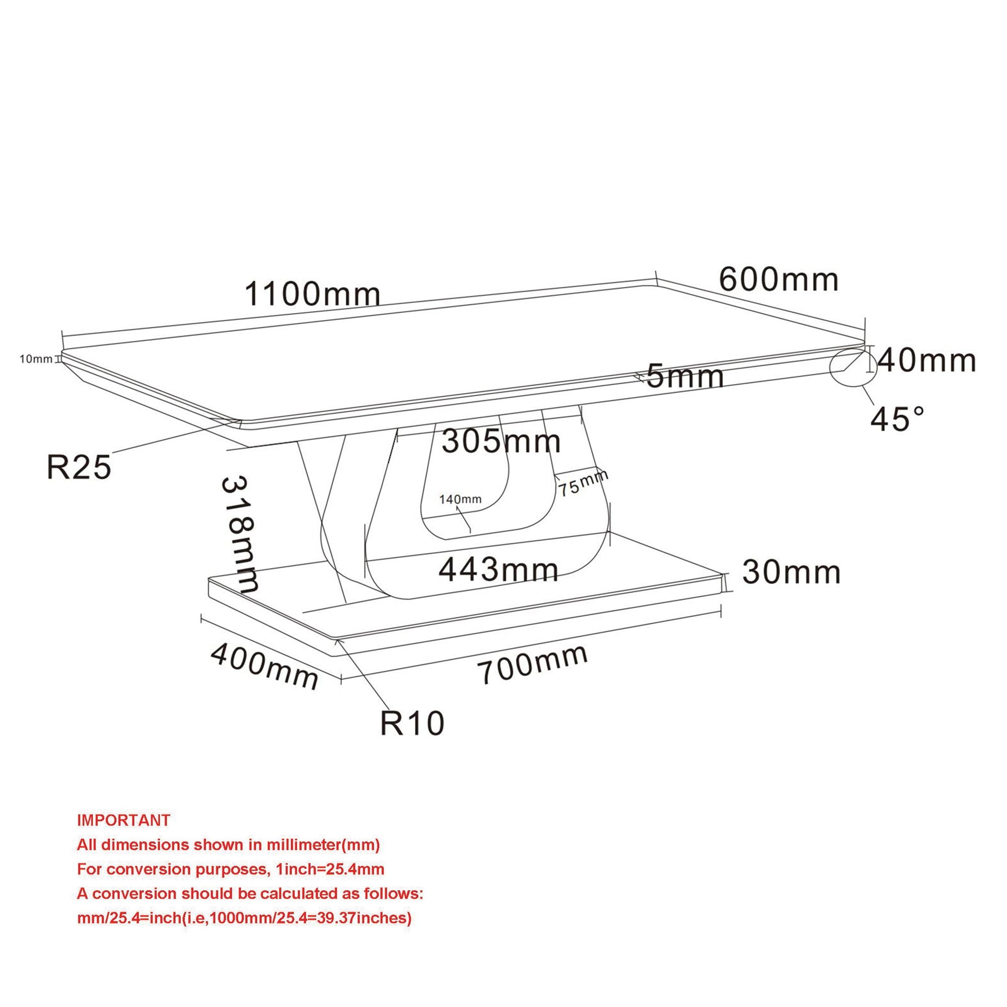 Corvus Rectangular Coffee Table - stylish tables for living rooms | Image 8 | InSTYLE Home & Rugs