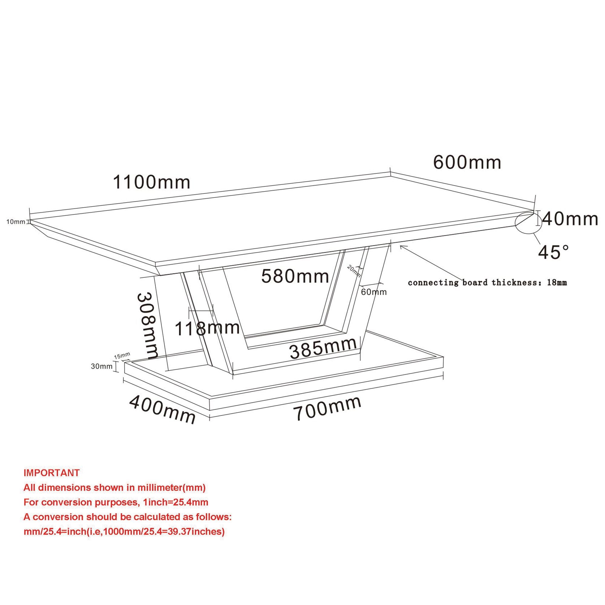 Forna Rectangular Coffee Table - functional centerpieces for homes | Image 8 | InSTYLE Home & Rugs