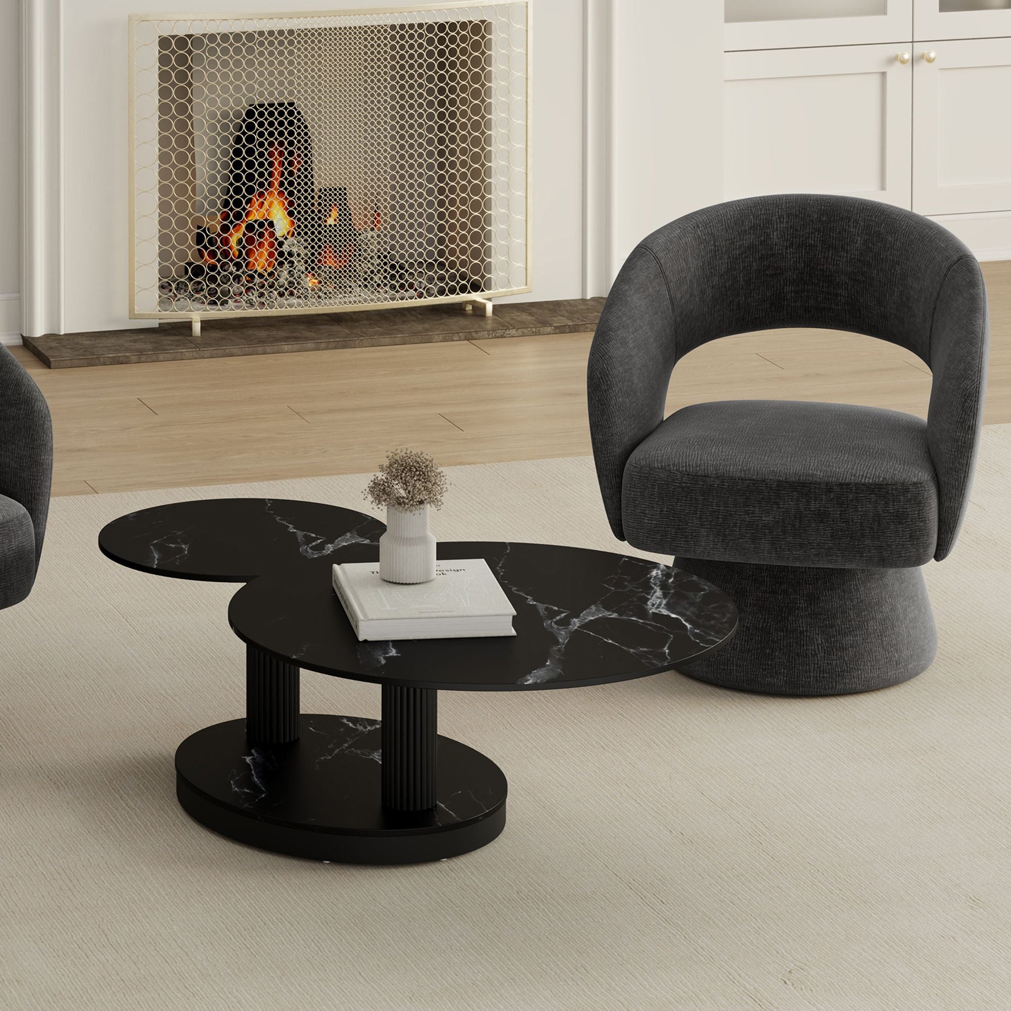 Elara Coffee Table - modern design for any room | Image 3 | InSTYLE Home & Rugs