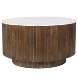 Reyna Round Coffee Table with Storage - stylish tables for living rooms | Image 2 | InSTYLE Home & Rugs