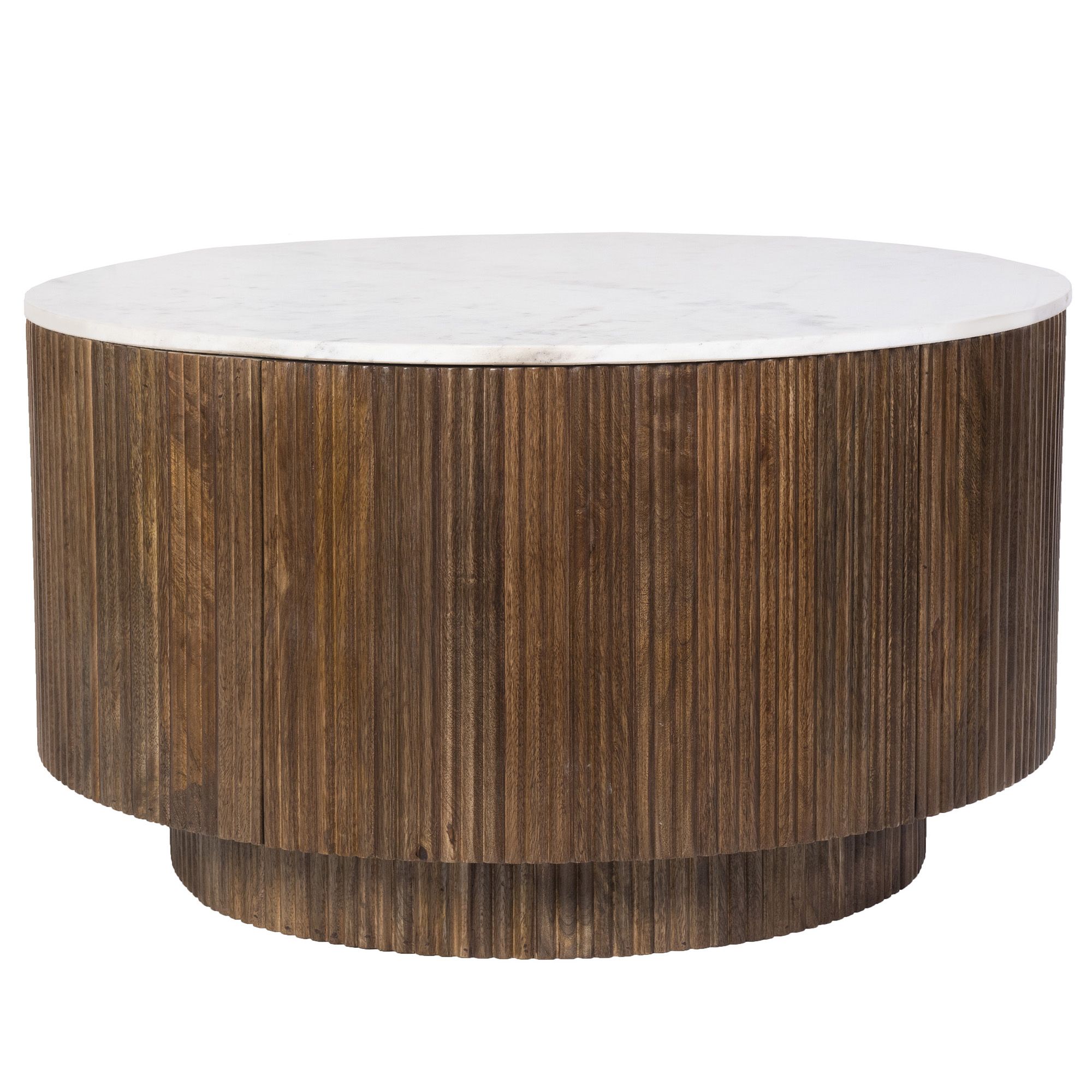 Reyna Round Coffee Table with Storage - stylish tables for living rooms | Image 2 | InSTYLE Home & Rugs