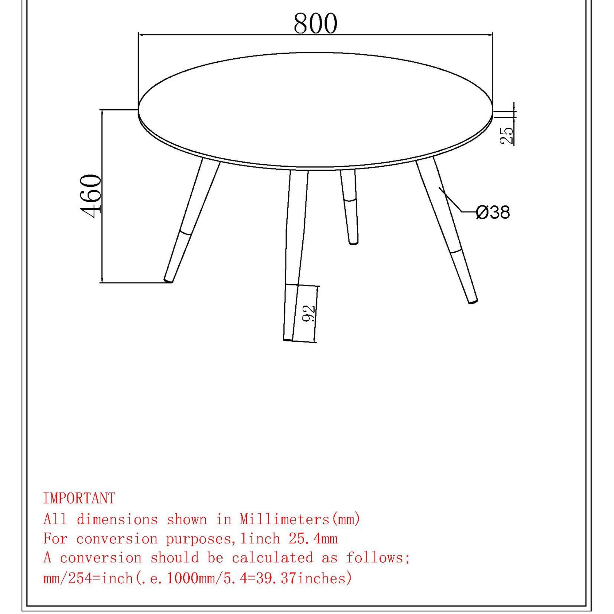 Emery Round Coffee Table - modern design for any room | Image 8 | InSTYLE Home & Rugs