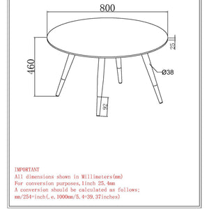 Emery Round Coffee Table - modern design for any room | Image 8 | InSTYLE Home & Rugs