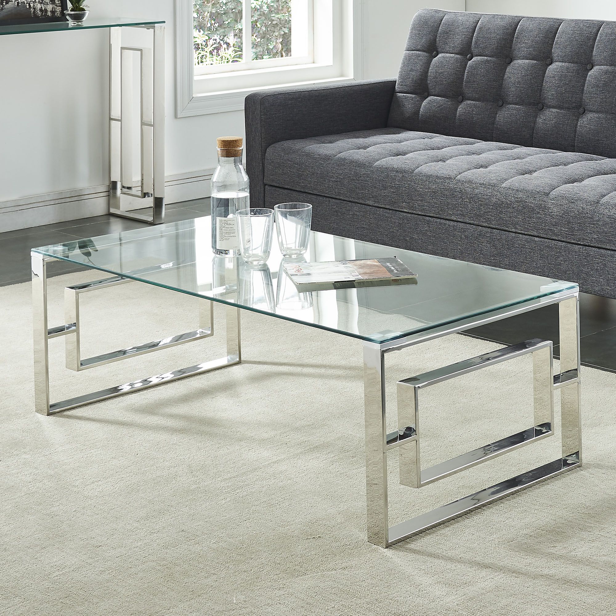 Eros Rectangular Coffee Table - stylish tables for living rooms | Image 10 | InSTYLE Home & Rugs