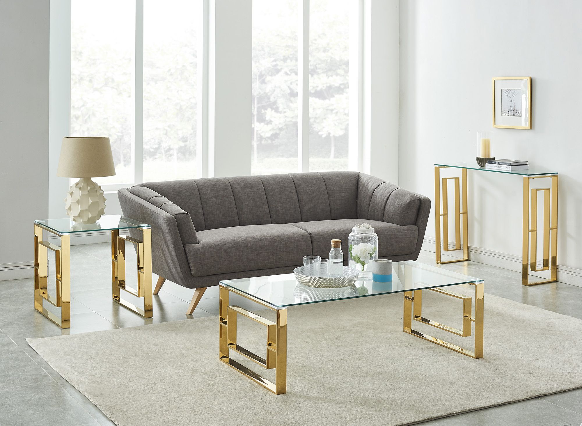 Eros Rectangular Coffee Table - modern design for any room | Image 7 | InSTYLE Home & Rugs