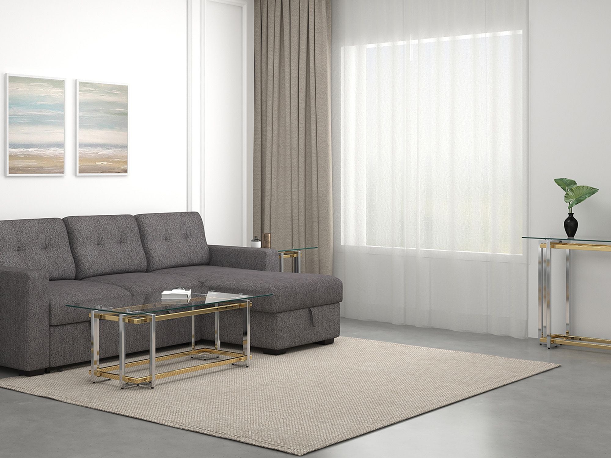 Florina Rectangular Coffee Table - stylish tables for living rooms | Image 7 | InSTYLE Home & Rugs