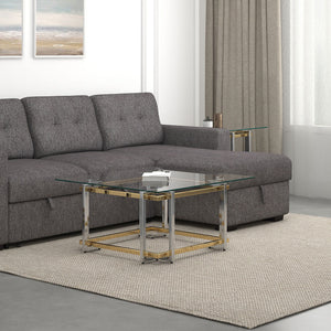 Florina Square Coffee Table - modern design for any room | Image 2 | InSTYLE Home & Rugs