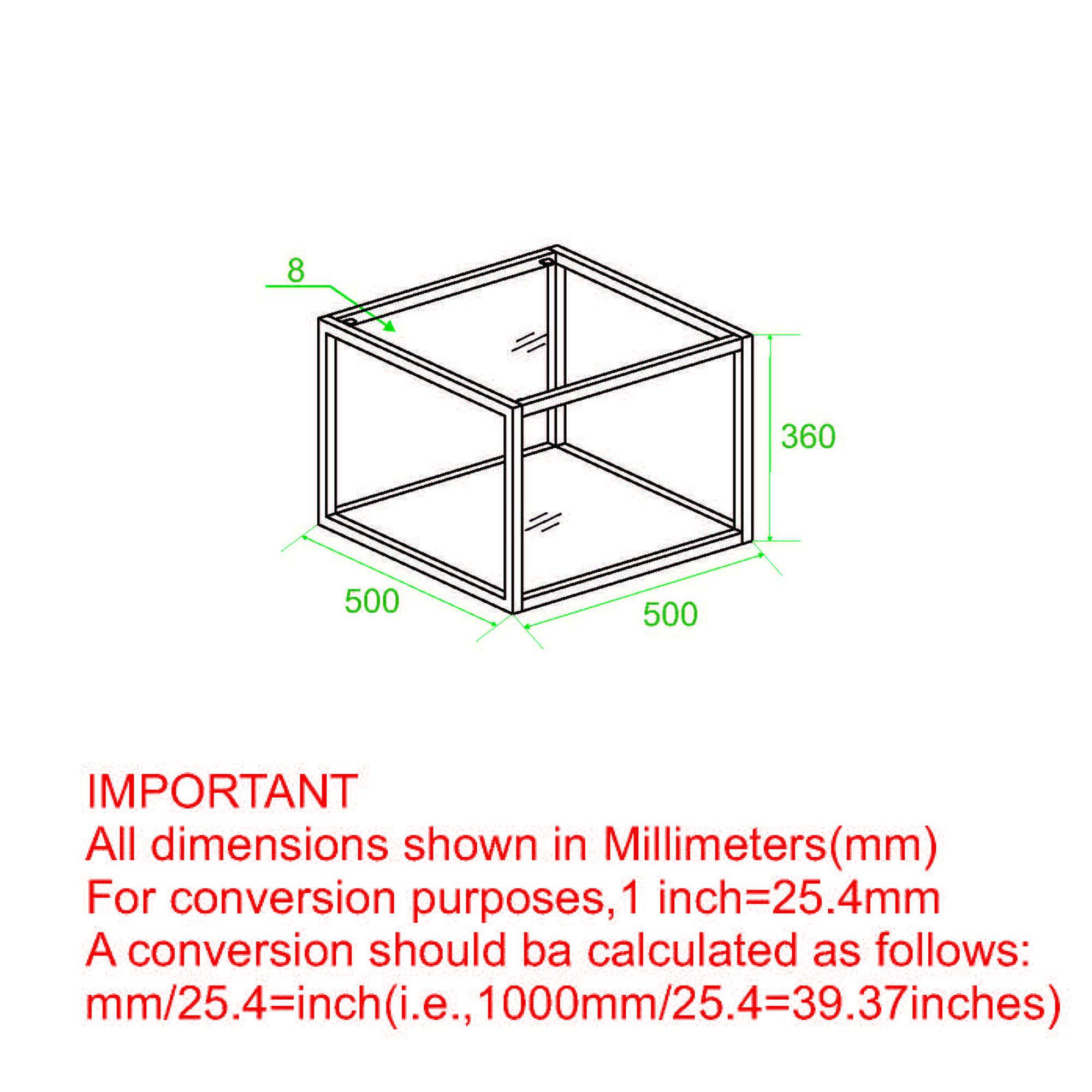 Casini Small Square Coffee Table - functional centerpieces for homes | Image 8 | InSTYLE Home & Rugs