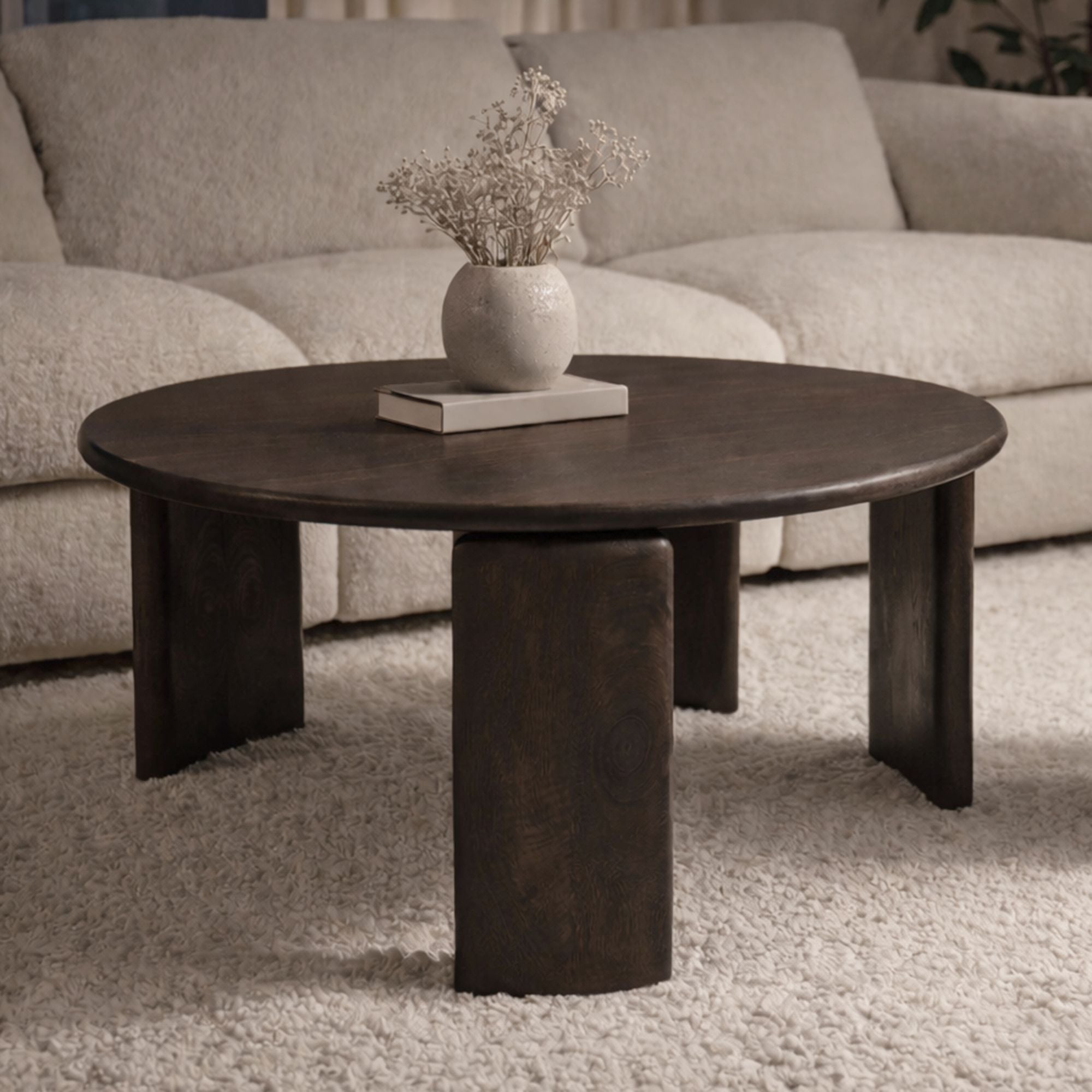 Cabot Round Coffee Table - stylish tables for living rooms | Image 2 | InSTYLE Home & Rugs