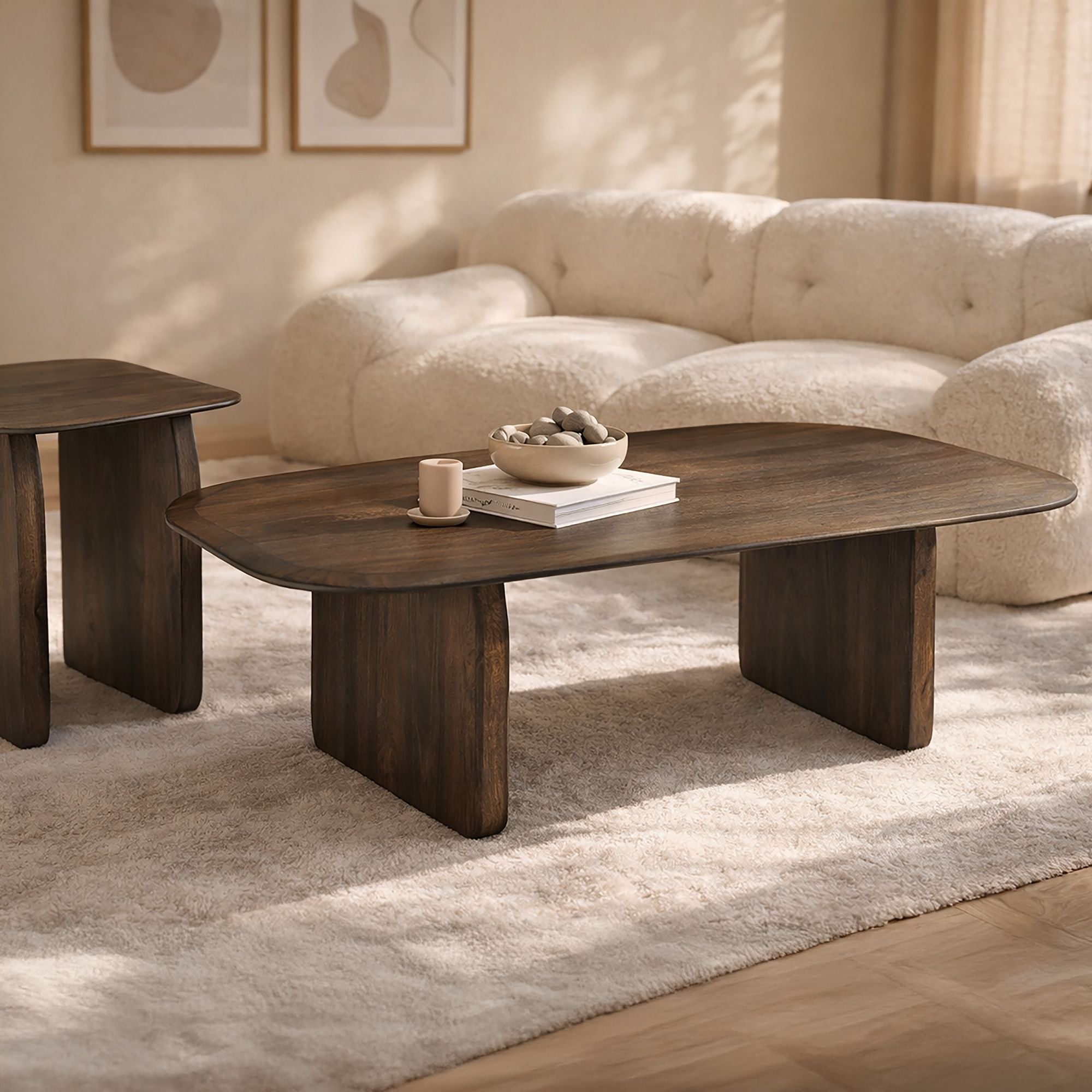 Bazul Organic Coffee Table - functional centerpieces for homes | Image 2 | InSTYLE Home & Rugs