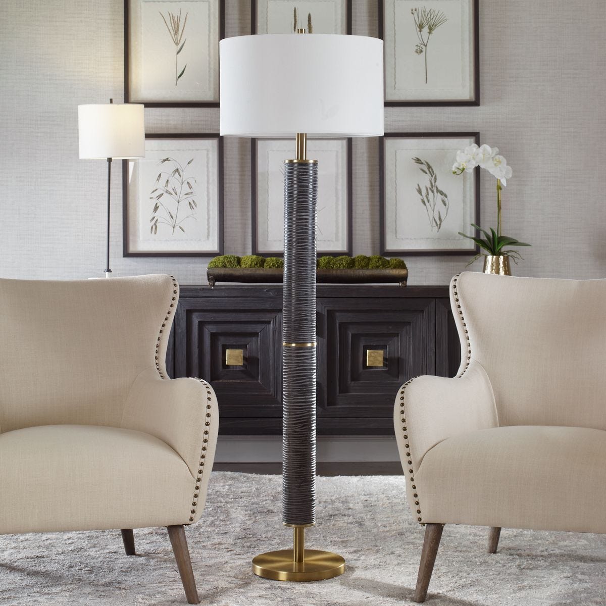 Summit Floor Lamp - elegant floor lamp for interiors | Image 7 | InSTYLE Home & Rugs
