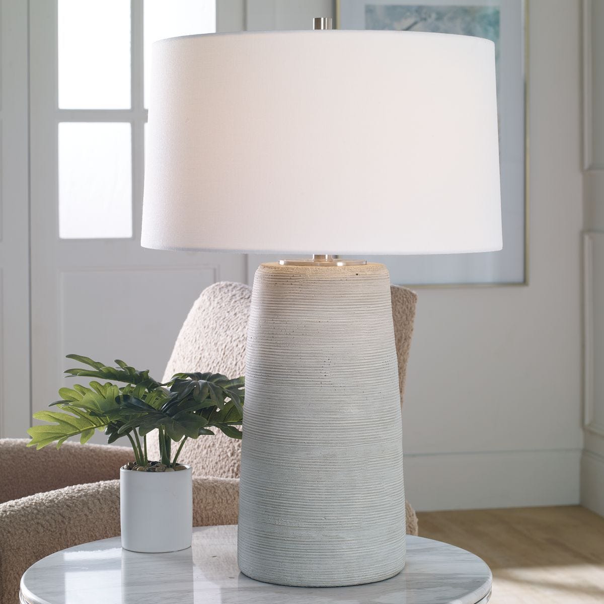 Mountainscape Table Lamp - perfect lighting for modern homes | Image 1 | InSTYLE Home & Rugs