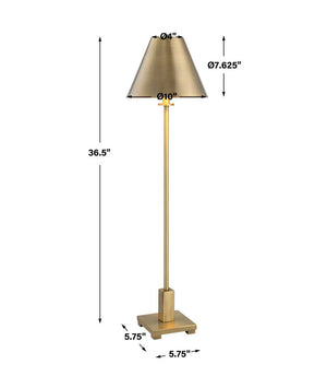 Pilot Buffet Lamp, Brass - sleek buffet units for functional dining room storage | Image 8 | InSTYLE Home & Rugs