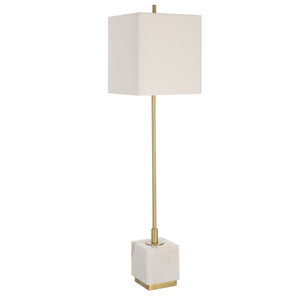 Escort Buffet Lamp, Brass - spacious buffet cabinets for serving and organizing | Image 3 | InSTYLE Home & Rugs