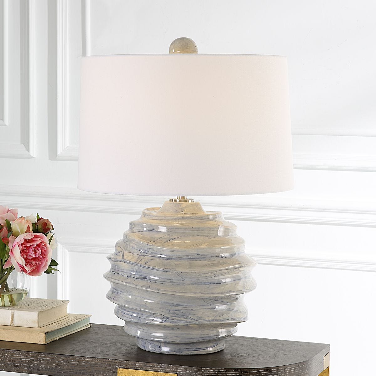 Waves Accent Lamp - contemporary lamps for stylish lighting solutions | Image 1 | InSTYLE Home & Rugs