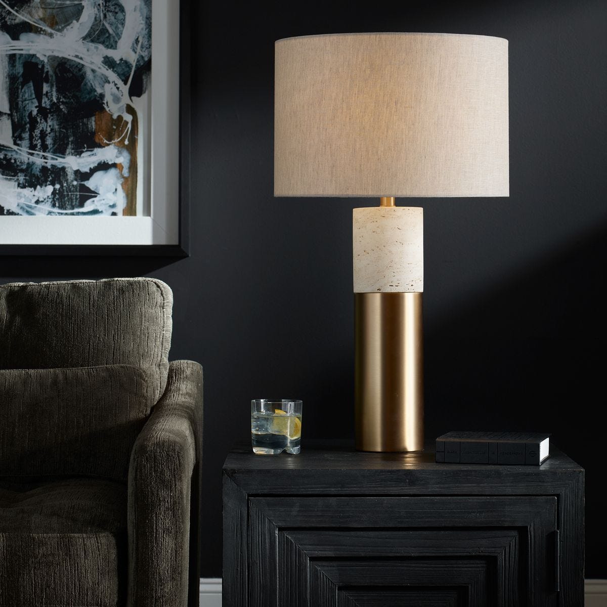 Gravitas Table Lamp - perfect lighting for modern homes | Image 1 | InSTYLE Home & Rugs
