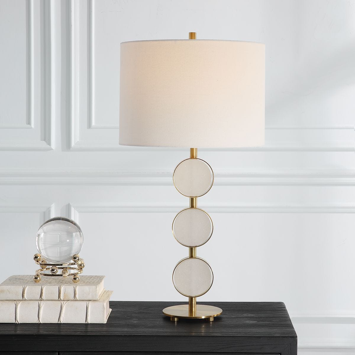 Three Rings Table Lamp - versatile lighting lamps for any interior style | Image 1 | InSTYLE Home & Rugs