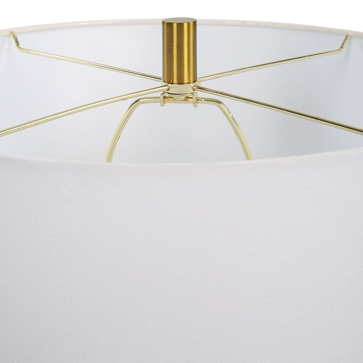 Gourd Table Lamp, Green - elegant lamps to enhance your room ambiance | Image 7 | InSTYLE Home & Rugs