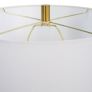 Gourd Table Lamp, Green - elegant lamps to enhance your room ambiance | Image 7 | InSTYLE Home & Rugs