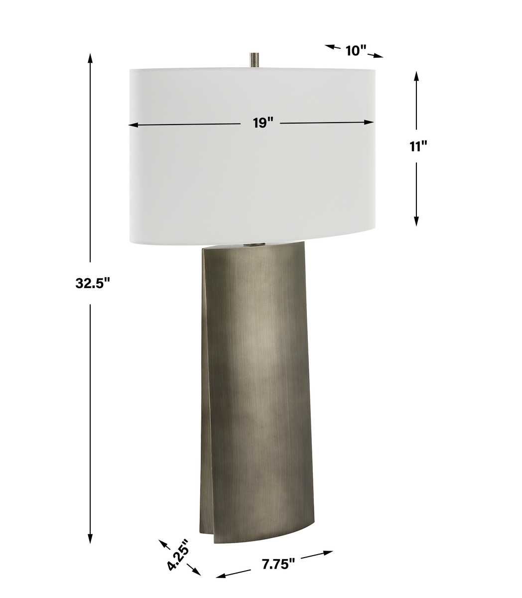 V-Groove Table Lamp - elegant lamps to enhance your room ambiance | Image 7 | InSTYLE Home & Rugs