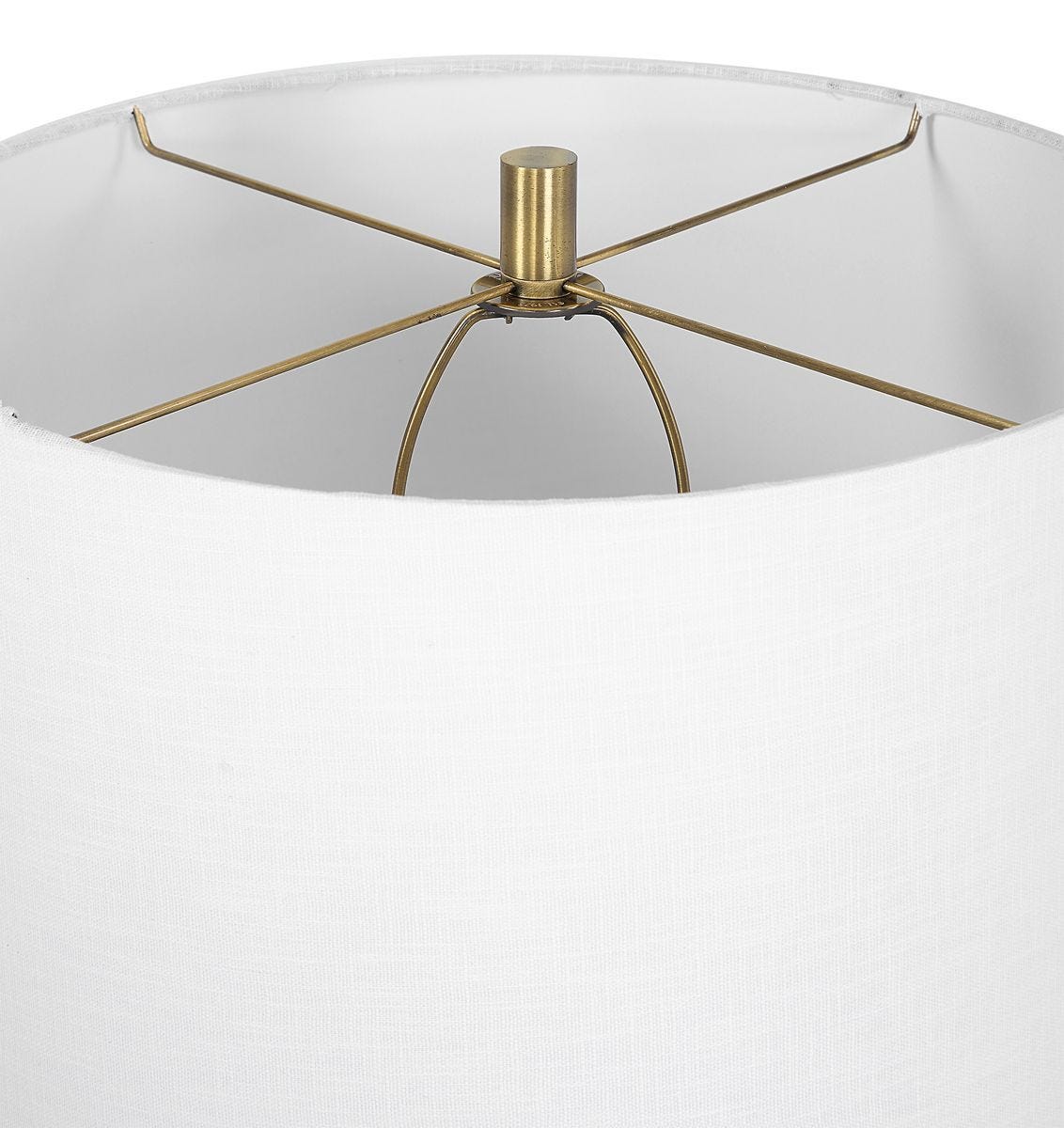Zade Table Lamp, Blue - contemporary lamps for stylish lighting solutions | Image 5 | InSTYLE Home & Rugs