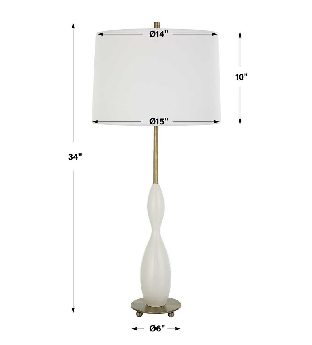 Annora Table Lamp - elegant lamps to enhance your room ambiance | Image 8 | InSTYLE Home & Rugs