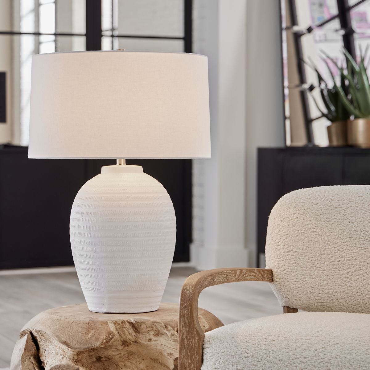 Reyna Table Lamp - elegant lamps to enhance your room ambiance | Image 1 | InSTYLE Home & Rugs