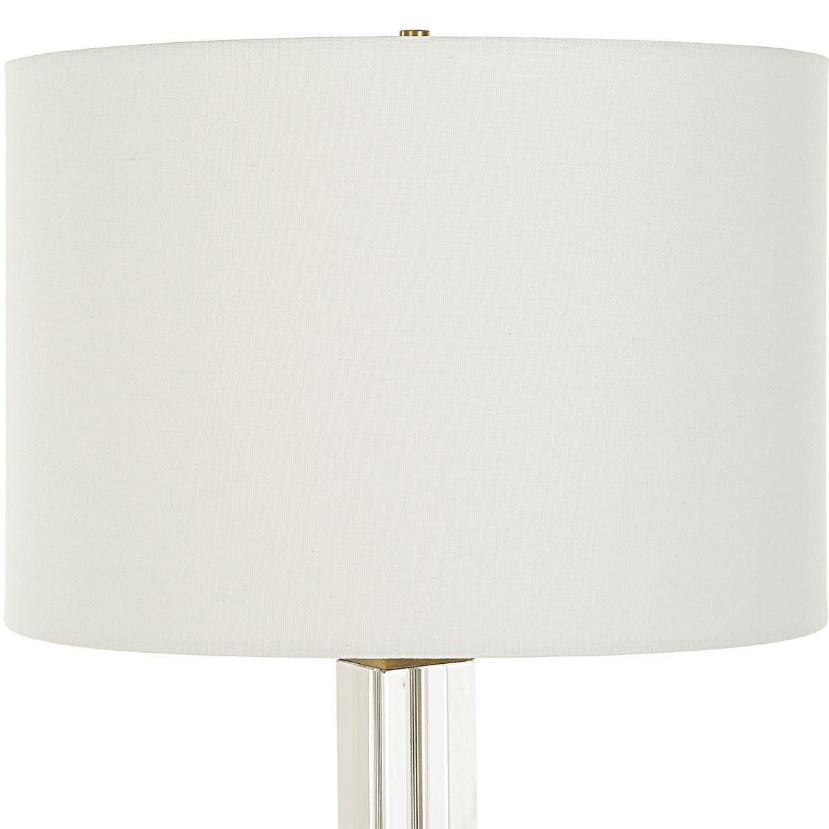 Crystal Column Table Lamp - contemporary lamps for stylish lighting solutions | Image 5 | InSTYLE Home & Rugs