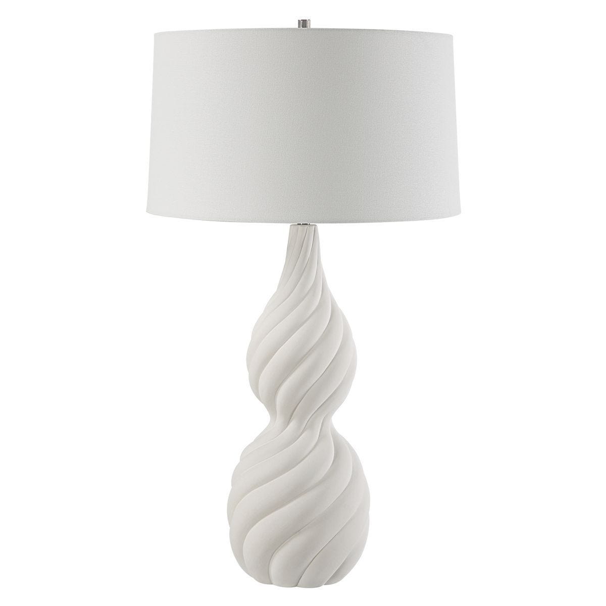 Twisted Swirl Table Lamp - contemporary lamps for stylish lighting solutions | Image 4 | InSTYLE Home & Rugs