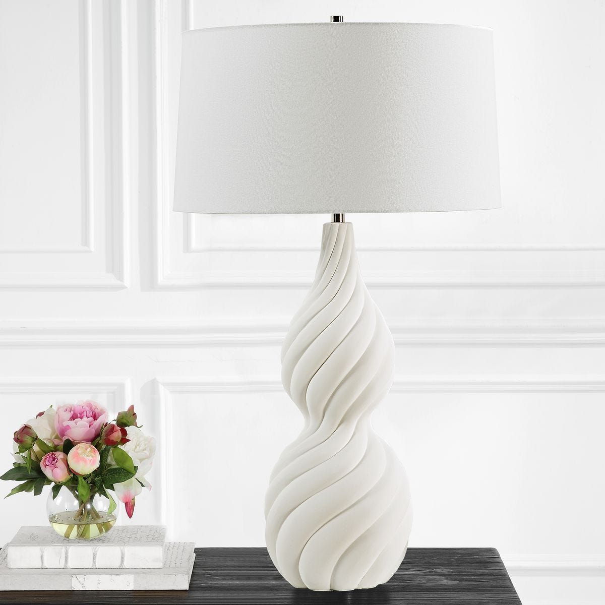 Twisted Swirl Table Lamp - contemporary lamps for stylish lighting solutions | Image 3 | InSTYLE Home & Rugs
