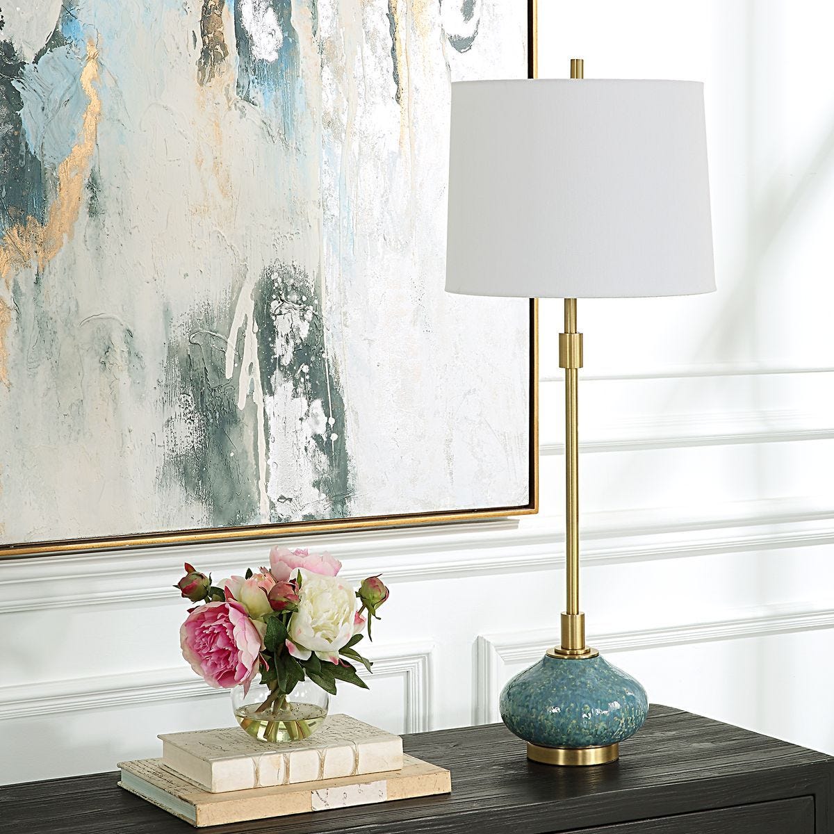 Kaimana Buffet Lamp - elegant lamps to enhance your room ambiance | Image 3 | InSTYLE Home & Rugs