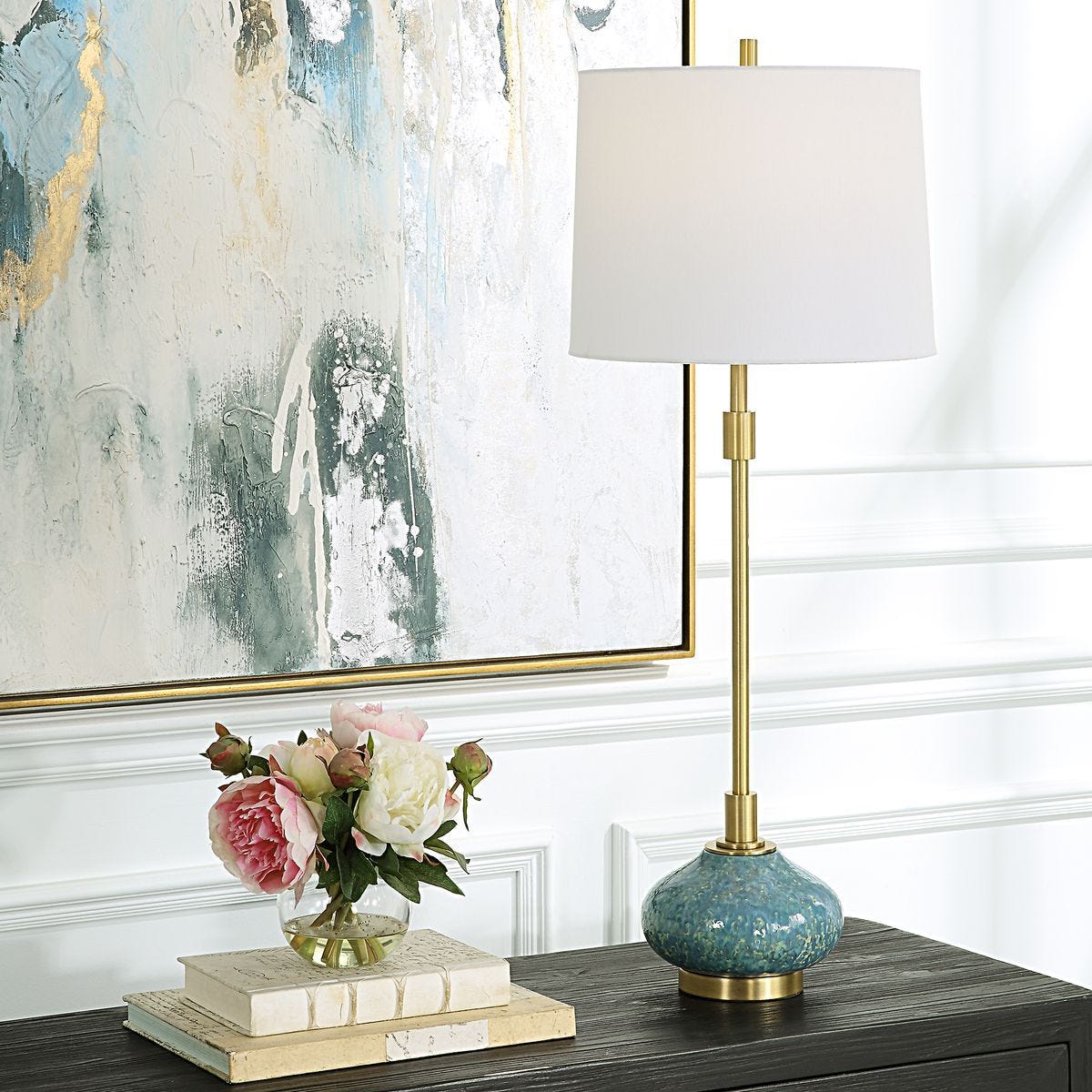 Kaimana Buffet Lamp - elegant lamps to enhance your room ambiance | Image 1 | InSTYLE Home & Rugs