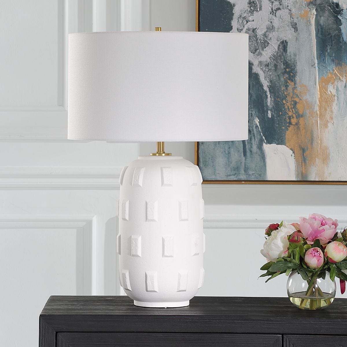 Emerie Table Lamp - elegant lamps to enhance your room ambiance | Image 3 | InSTYLE Home & Rugs
