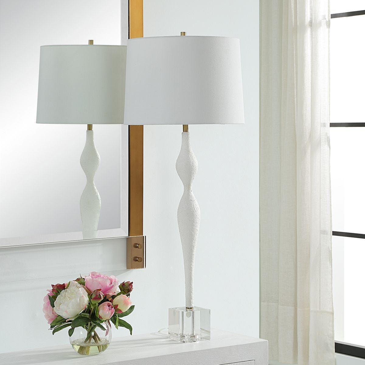 Helena Table Lamp - elegant lamps to enhance your room ambiance | Image 3 | InSTYLE Home & Rugs