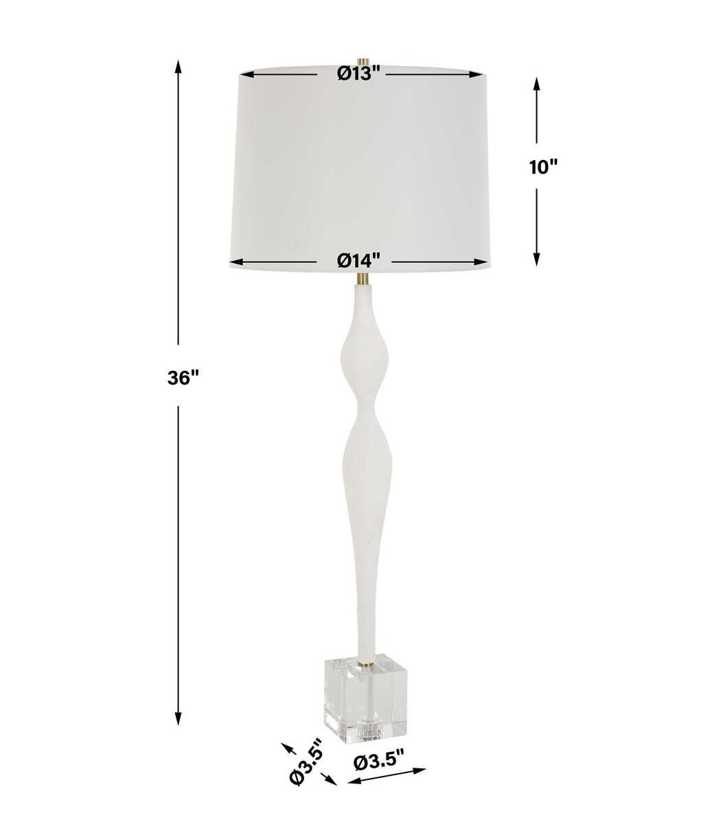 Helena Table Lamp - elegant lamps to enhance your room ambiance | Image 8 | InSTYLE Home & Rugs