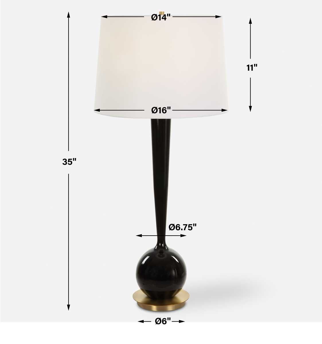 Brielle Table Lamp - chic table lamp for any room | Image 8 | InSTYLE Home & Rugs