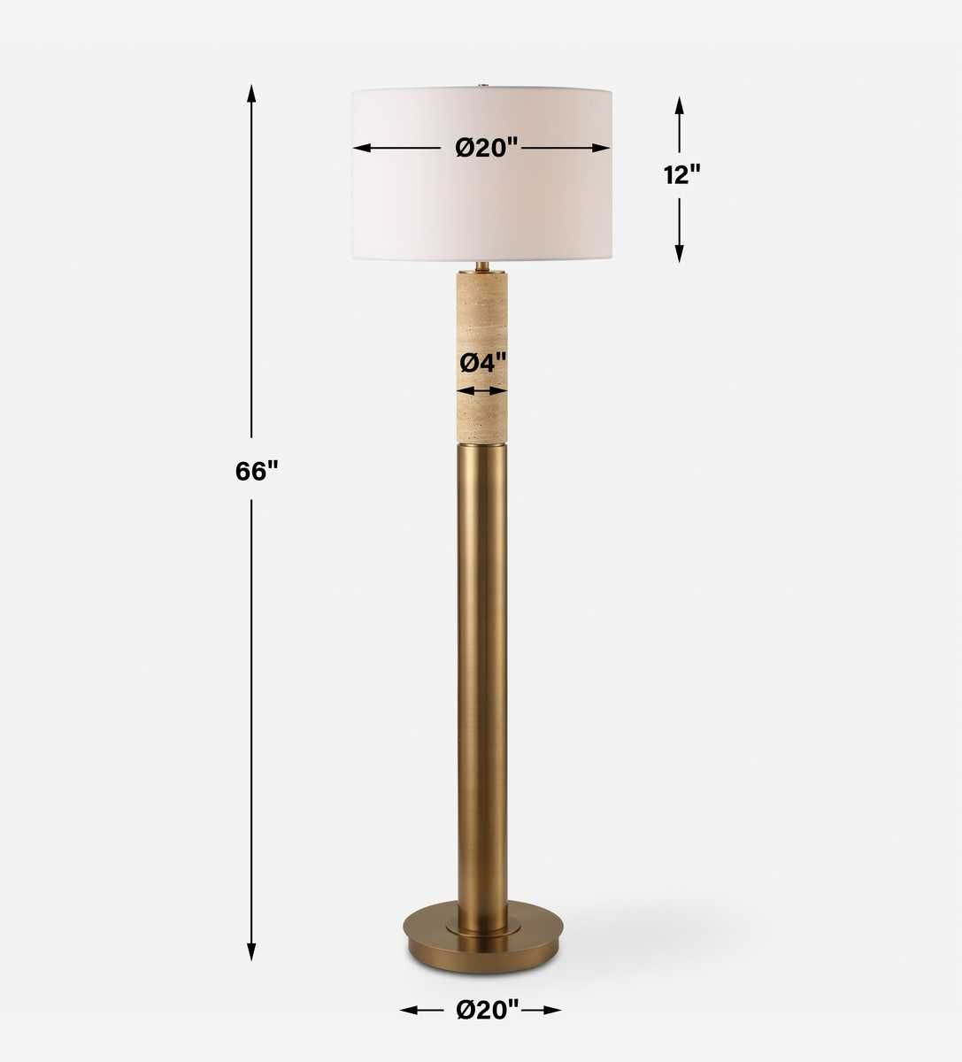 Knox Floor Lamp - elegant floor lamp for interiors | Image 8 | InSTYLE Home & Rugs