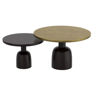 Adira 2pc Round Coffee Table Set - modern design for any room | Image 5 | InSTYLE Home & Rugs