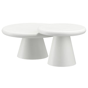 Galio 2pc Round Coffee Table Set - stylish tables for living rooms | Image 5 | InSTYLE Home & Rugs