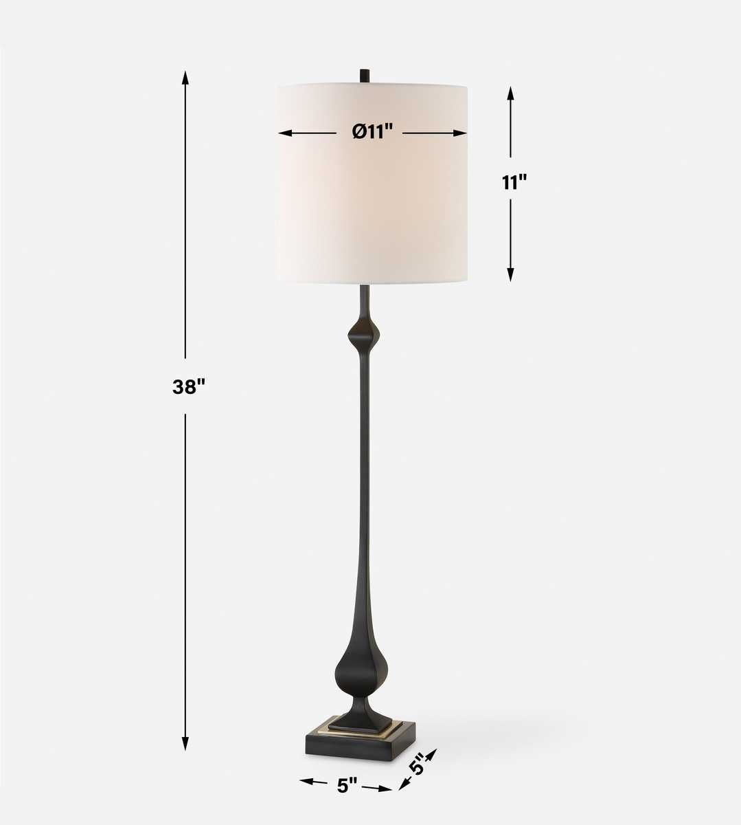 Hightower Buffet Lamp - sleek buffet units for functional dining room storage | Image 8 | InSTYLE Home & Rugs
