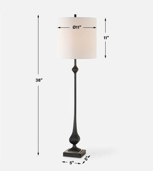 Hightower Buffet Lamp - sleek buffet units for functional dining room storage | Image 8 | InSTYLE Home & Rugs