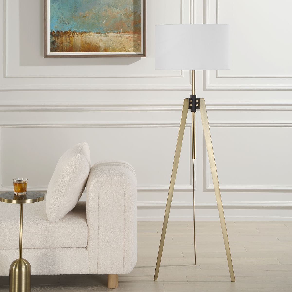 Anchorage Floor Lamp - elegant floor lamp for interiors | Image 3 | InSTYLE Home & Rugs
