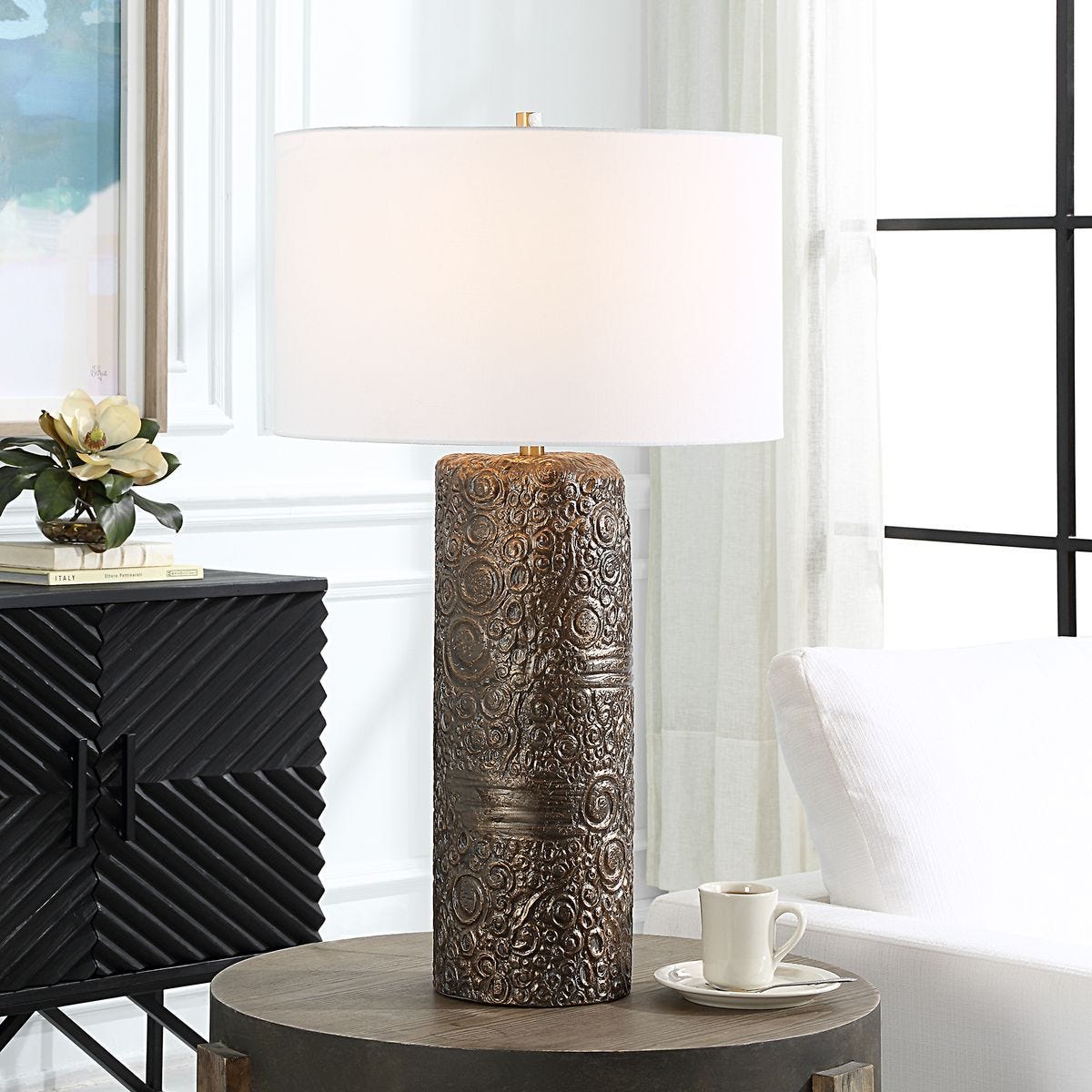 Malaga Table Lamp - perfect lighting for modern homes | Image 1 | InSTYLE Home & Rugs