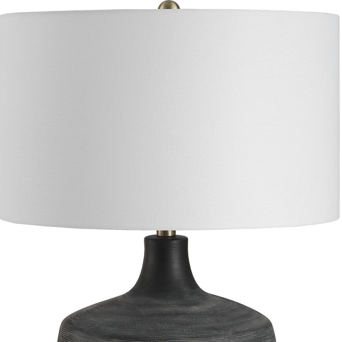 Graphite Table Lamp - perfect lighting for modern homes | Image 5 | InSTYLE Home & Rugs