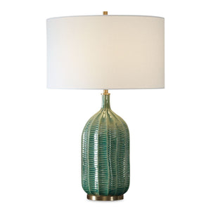 Bixby Green Table Lamp - stylish lamp for bedside tables | Image 2 | InSTYLE Home & Rugs