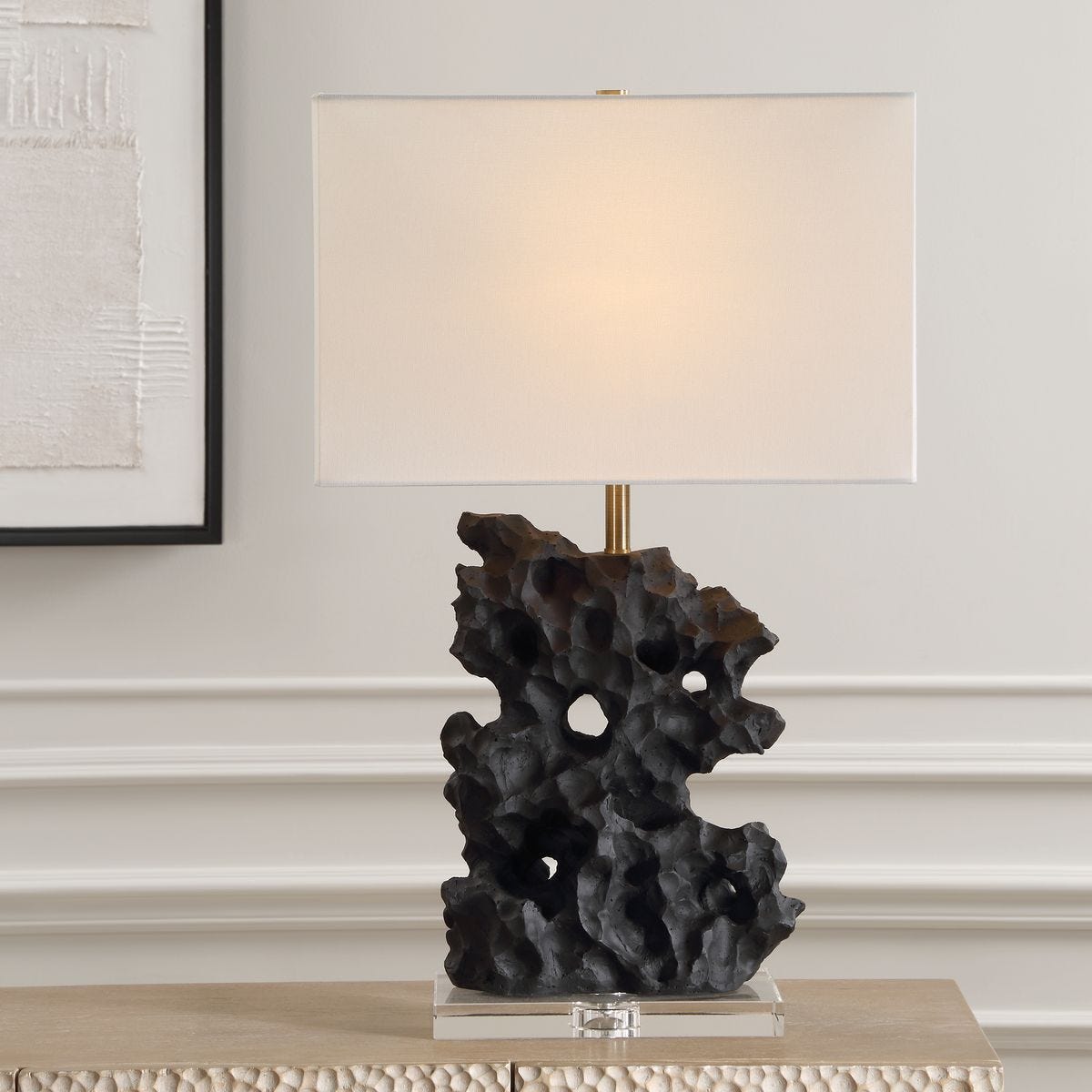 Basalt Table Lamp - stylish lamp for bedside tables | Image 5 | InSTYLE Home & Rugs