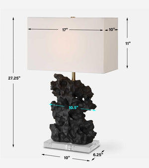 Basalt Table Lamp - stylish lamp for bedside tables | Image 10 | InSTYLE Home & Rugs