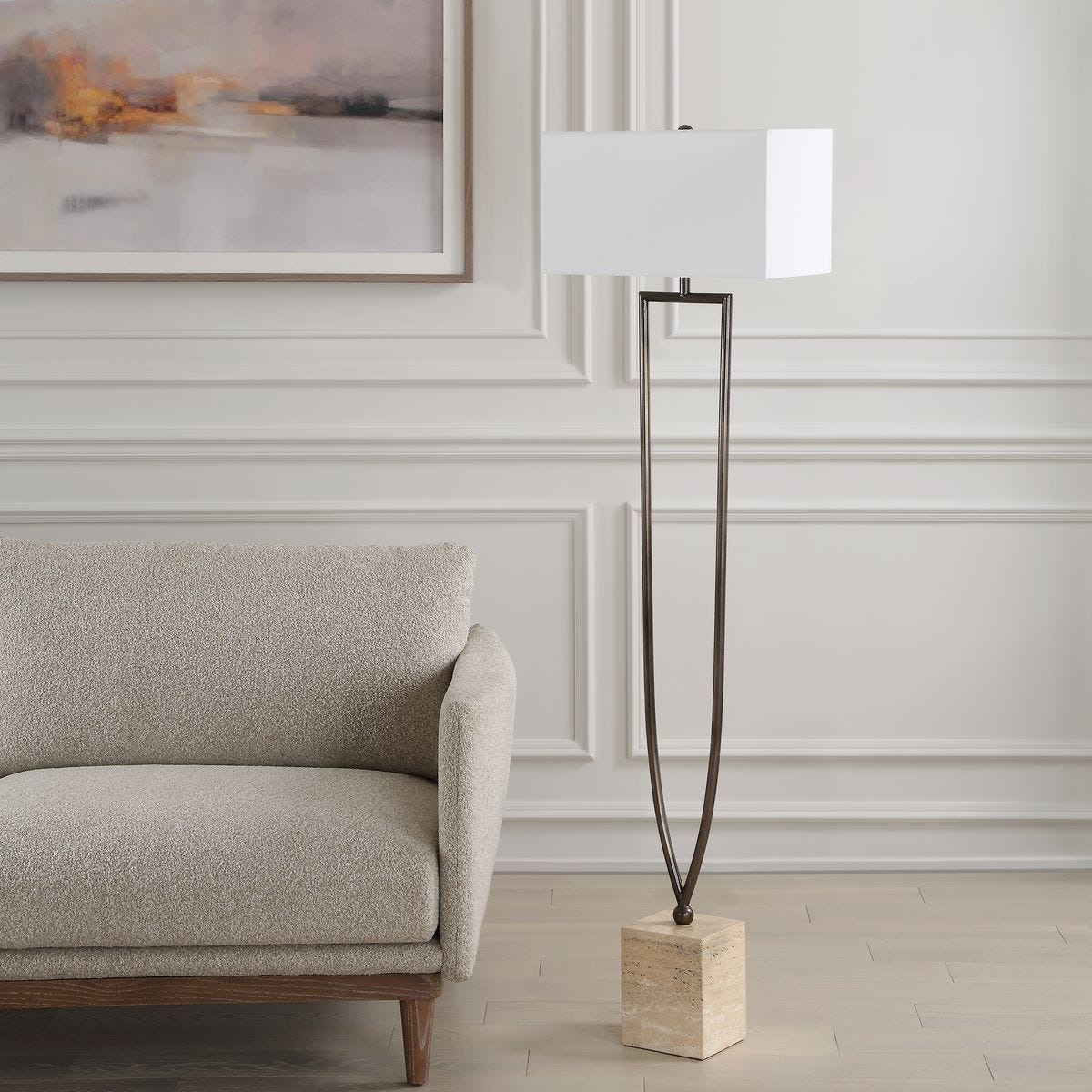 Fork In The Road Floor Lamp - elegant floor lamp for interiors | Image 3 | InSTYLE Home & Rugs