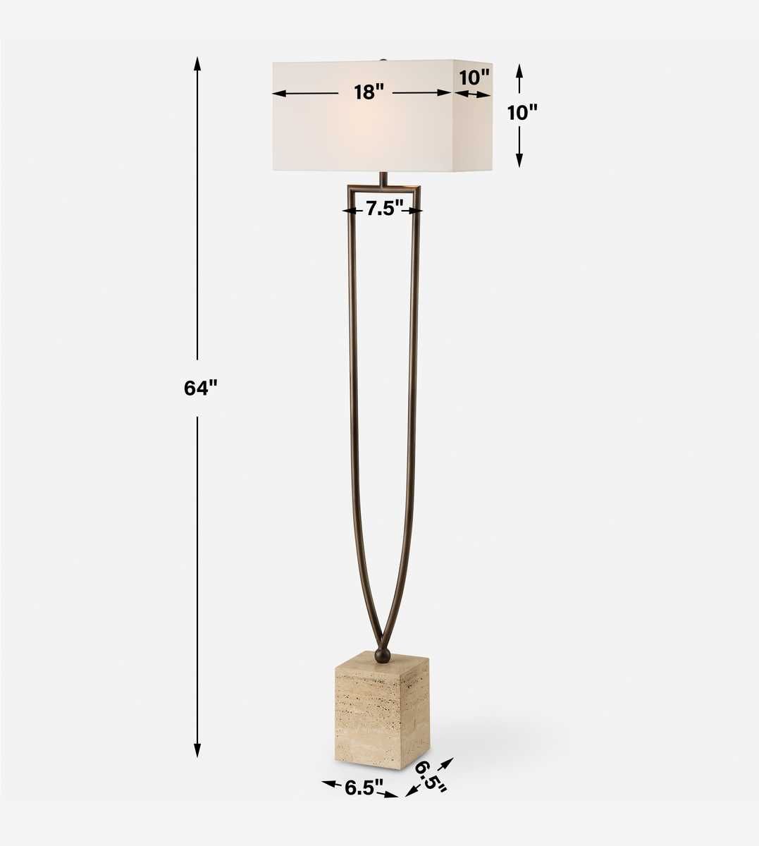 Fork In The Road Floor Lamp - elegant floor lamp for interiors | Image 9 | InSTYLE Home & Rugs