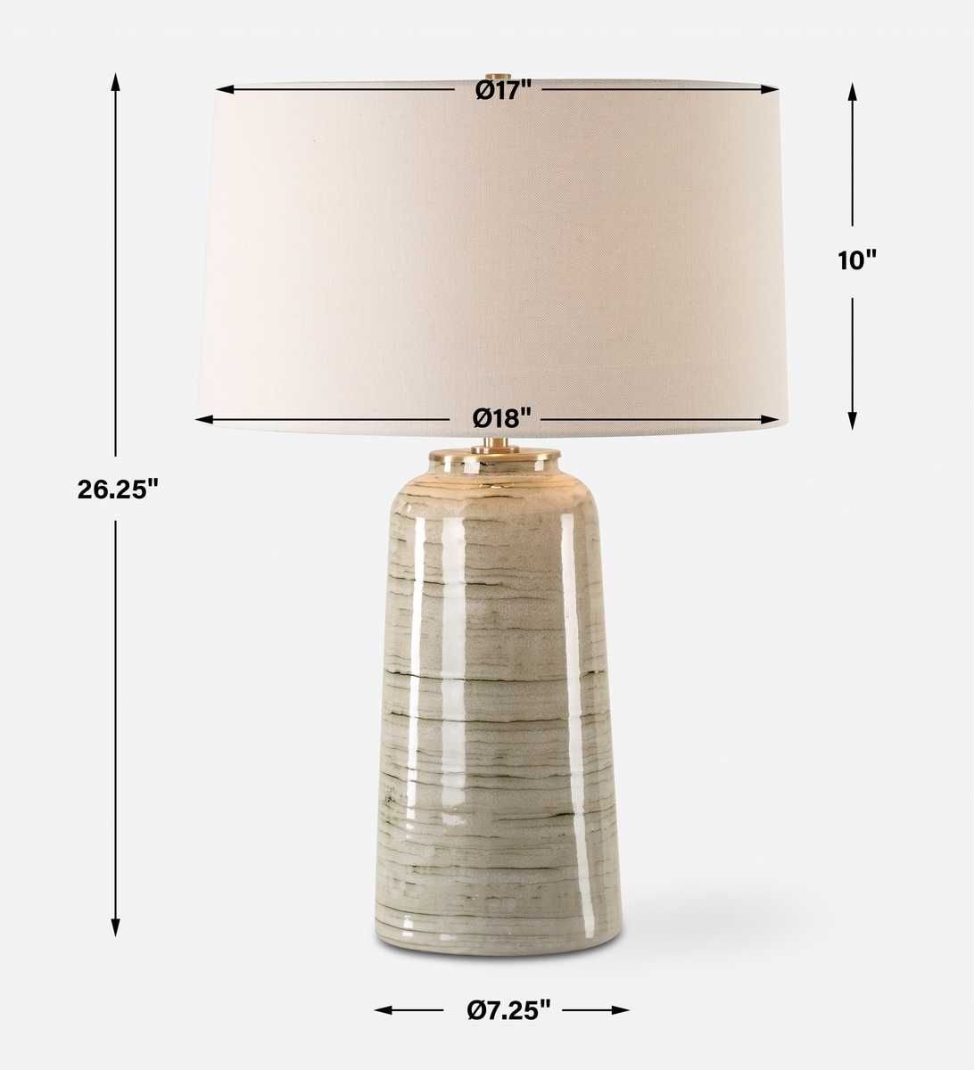 Strata Table Lamp - stylish lamp for bedside tables | Image 8 | InSTYLE Home & Rugs